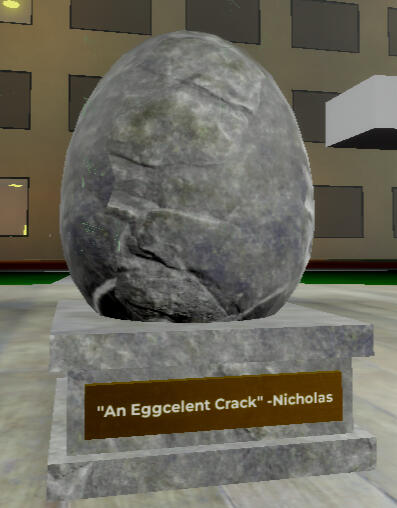 Cold Isoaltion Egg Statue