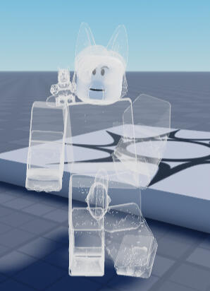 Forcefielded Character